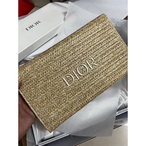 dior gold clutch|free Dior clutch.